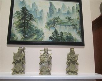 Jade figurines