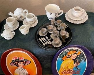 Vintage Children’s Tea Sets, Coca Cola