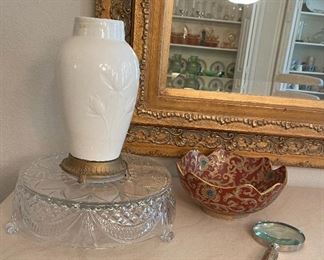 Crystal Footed Cake Stand