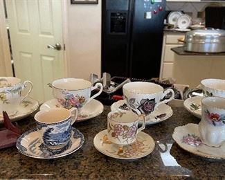 Vintage Cups/Saucers