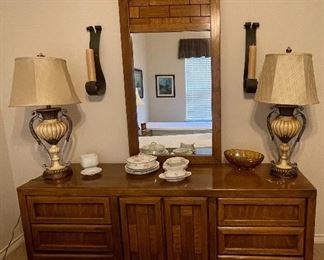 Vintage Solid Wood Dixie Dresser