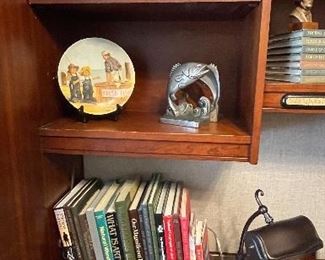 Stellarscope, Fish Bookends, Books