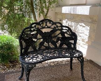 Metal Outdoor Bench
