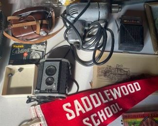 Vintage Kodak camera and more 