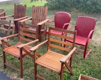 Folding wooden chairs/ADK chairs/metal chairs 