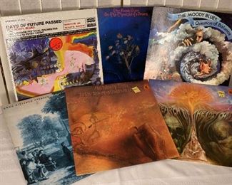 Vintage Moody Blues Vinyl Albums