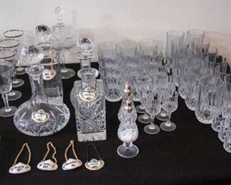 Several glassware and containers