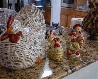 Decorative roosters