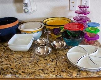 Various dishware
