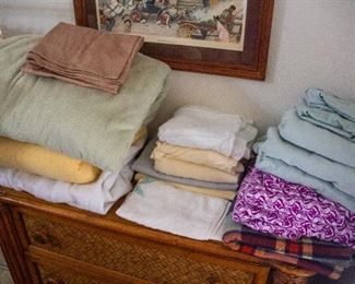 Various linens