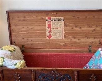 Vintage Roos Cedar Chest