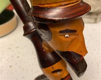 Hand Carved Double Pipe