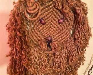 Macramé Lion 