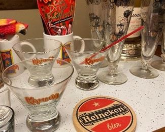 Kahlua Advertising Glasses 
