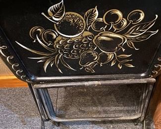 Mid Century Snack TV TRAYS