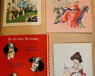 Vintage Cards, Letters