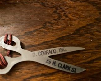 Vintage ( very small) D. Corrado Inc, Chicago Advertising 