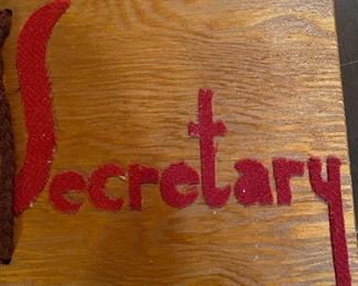 Home Made Secretary Scrap Book or School Project