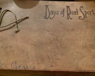Days of Real Sport Antique Photo Album