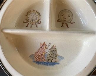 Vintage Excello Chrome Warming Baby Dish