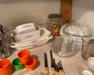 Vintage Corning Ware Blue Cornflower 