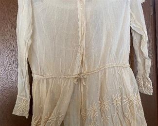Antique Embroidered Dress