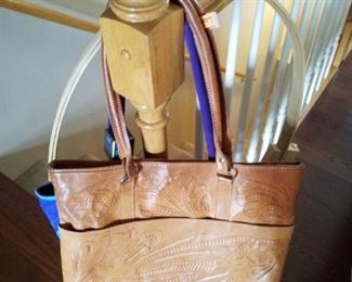 Leather purse