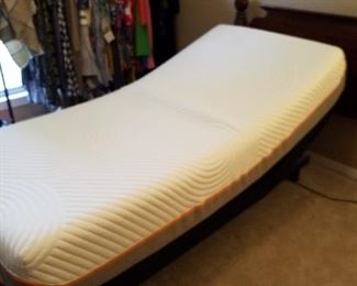 Twin Tempur Contour Supreme XL with Ease Adjustable base