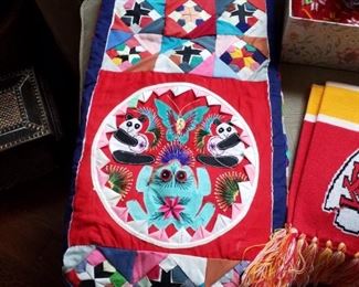 A very unique quilt! We have never seen anything like this.