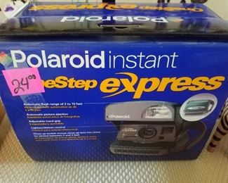 Polaroid instant one step camera, new