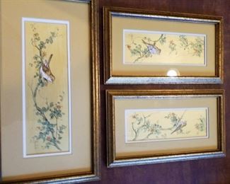 Oriental pictures priced together