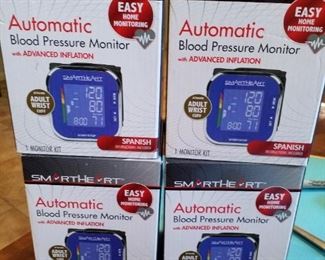 Automatic blood pressure monitors