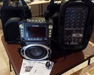 Karaoke machine, like new