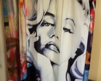 Marilyn Monroe shower curtain