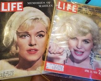 Marilyn Monroe Life magazines