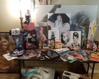 Marilyn Monroe memorabilia