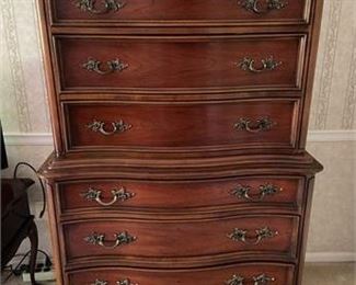 Dixie French Provincial Chest of Drawers 