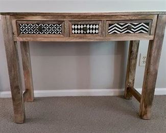 Modern Wood Console Table 