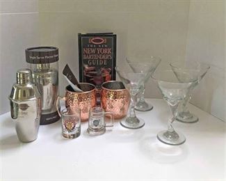 Martini Moscow Mule Serving Set 