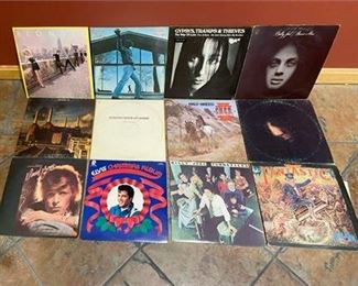 Vinyl Album Collection, David Bowie, Pink Floyd, Billy Joel, Elton John More 