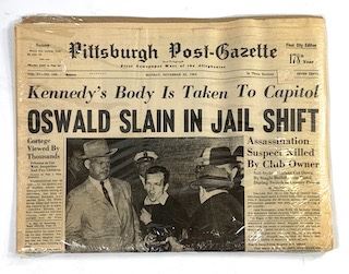 Oswald Slain in Jail 