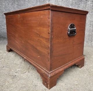 Antique Dovetailed Hope Chest Trunk