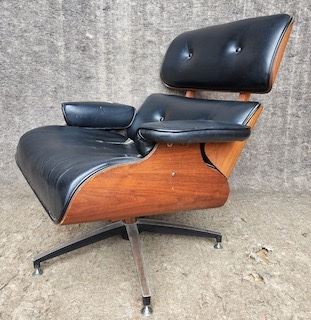 Herman Miller Eames style lounge chair mcm mid century modern 