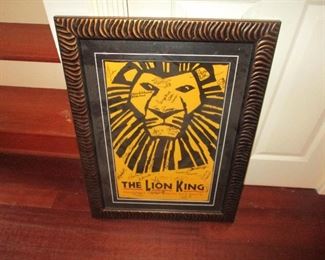 LION KING  case signed