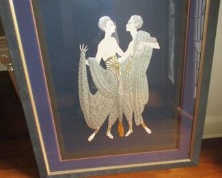 ERTE purchased (labeled) by Dyansen  Gallery