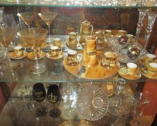 Japanese porcelain tea set