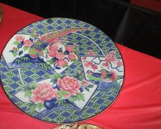 HUGE  imari charger