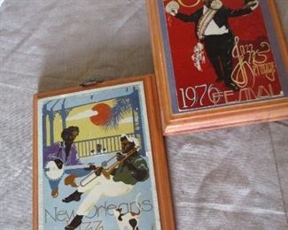 New Orleans Jazzfest cards from 1976 and 1978