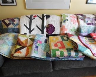 Finished works of art quilts