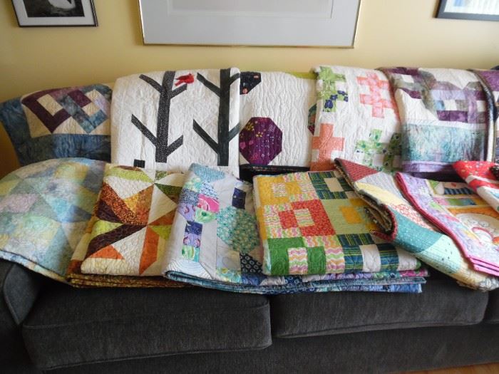Finished works of art quilts